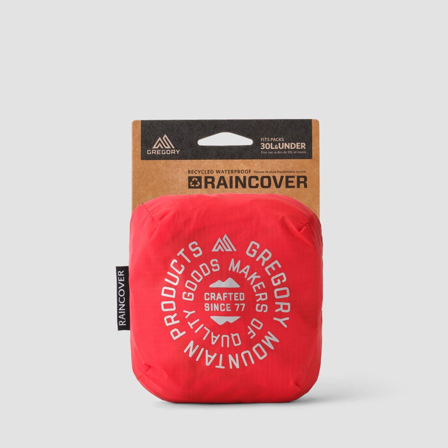 Raincover 30L in the color Beaming Red. image number 2